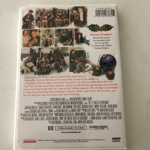 2 for $10 🎁 The Twelve Dogs of Christmas DVD - Picture 2 of 4